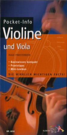 Pocket Info Violine und Viola