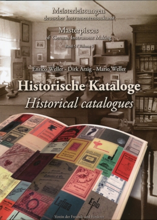 Historische Kataloge vogtländischer Musikinstrumenten-Hersteller